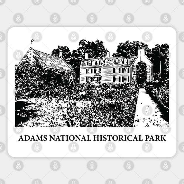 Adams National Historical Park Magnet by Lakeric